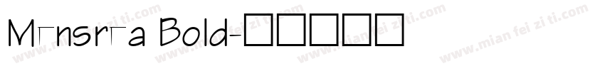 Mensrea Bold字体转换
